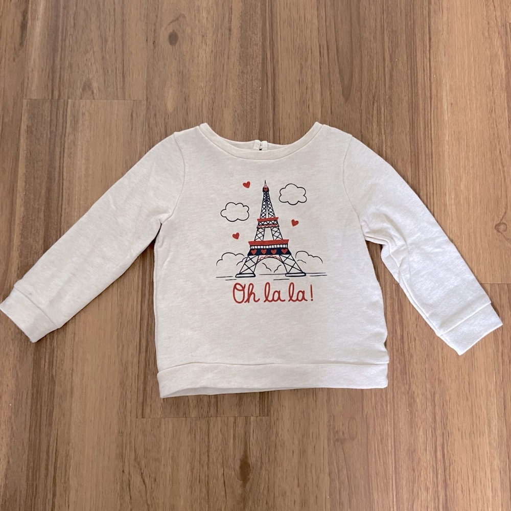 Joe Fresh Paris Lightweight Toddler Sweatshirt
